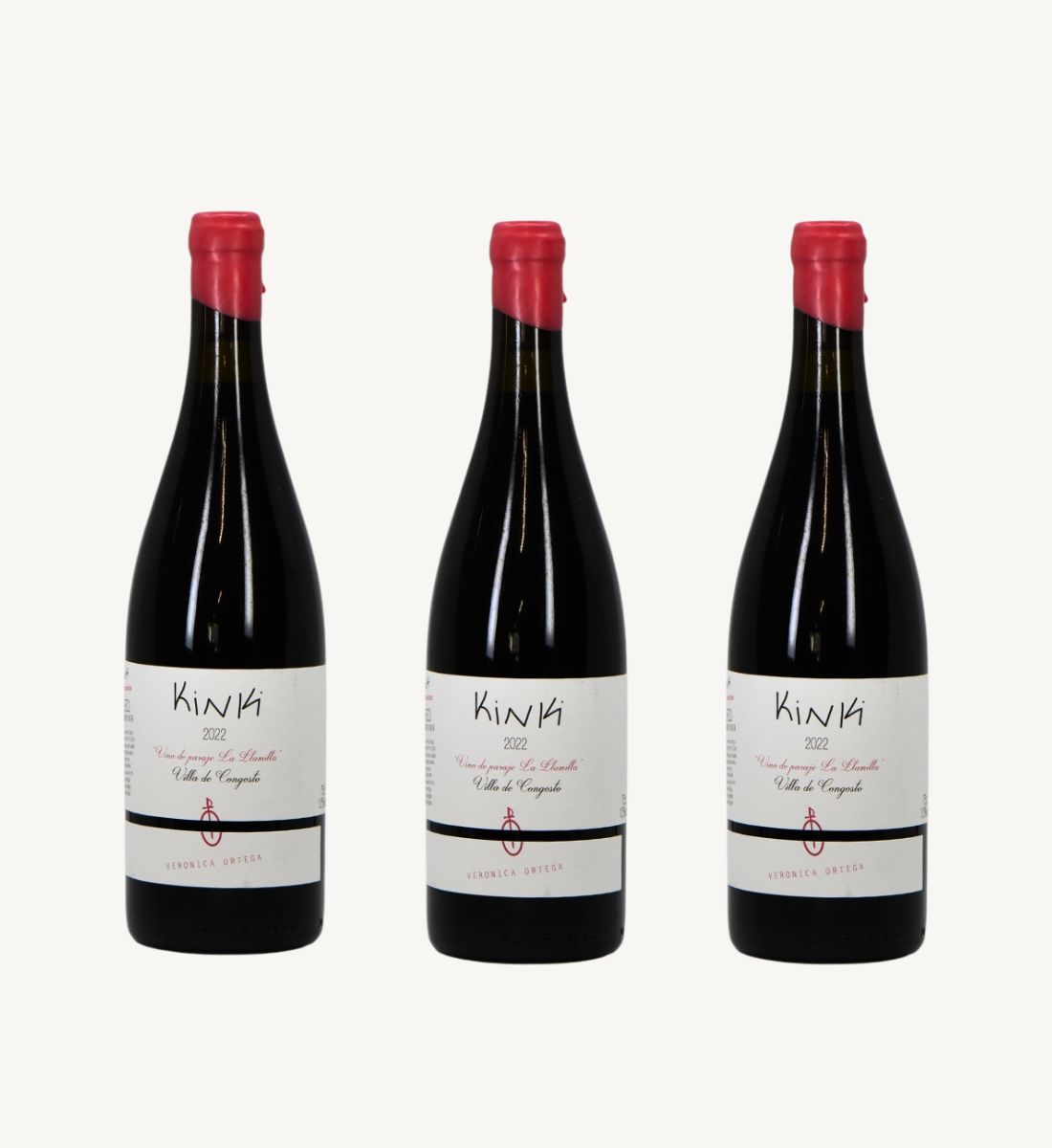 3 bouteilles 75 cl – Bierzo “Kinki” 2022 – Veronica Ortega
