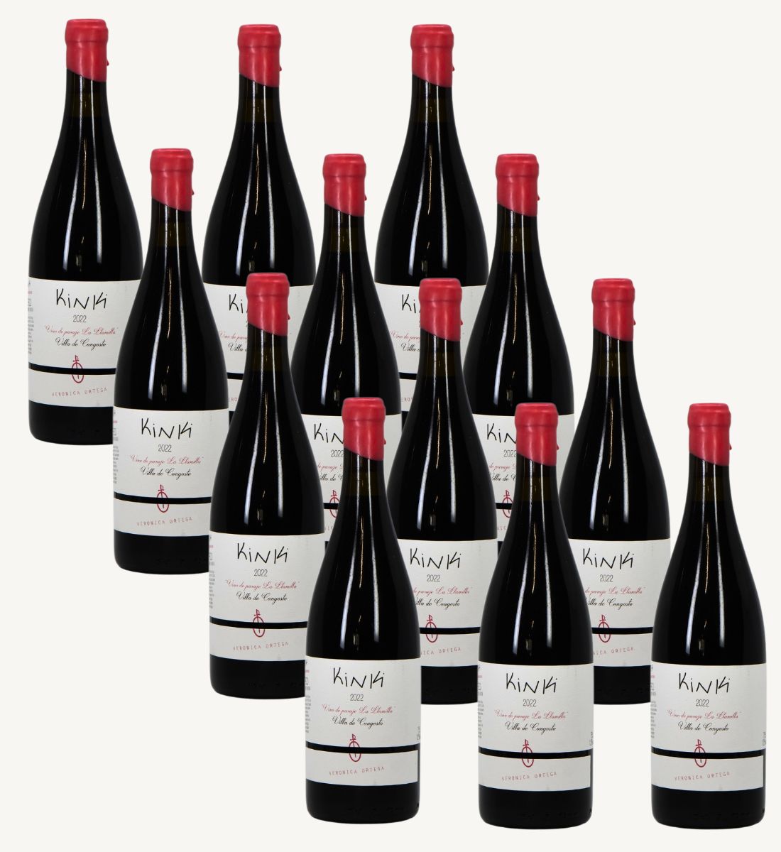 12 bouteilles 75 cl – Bierzo “Kinki” 2022 – Veronica Ortega