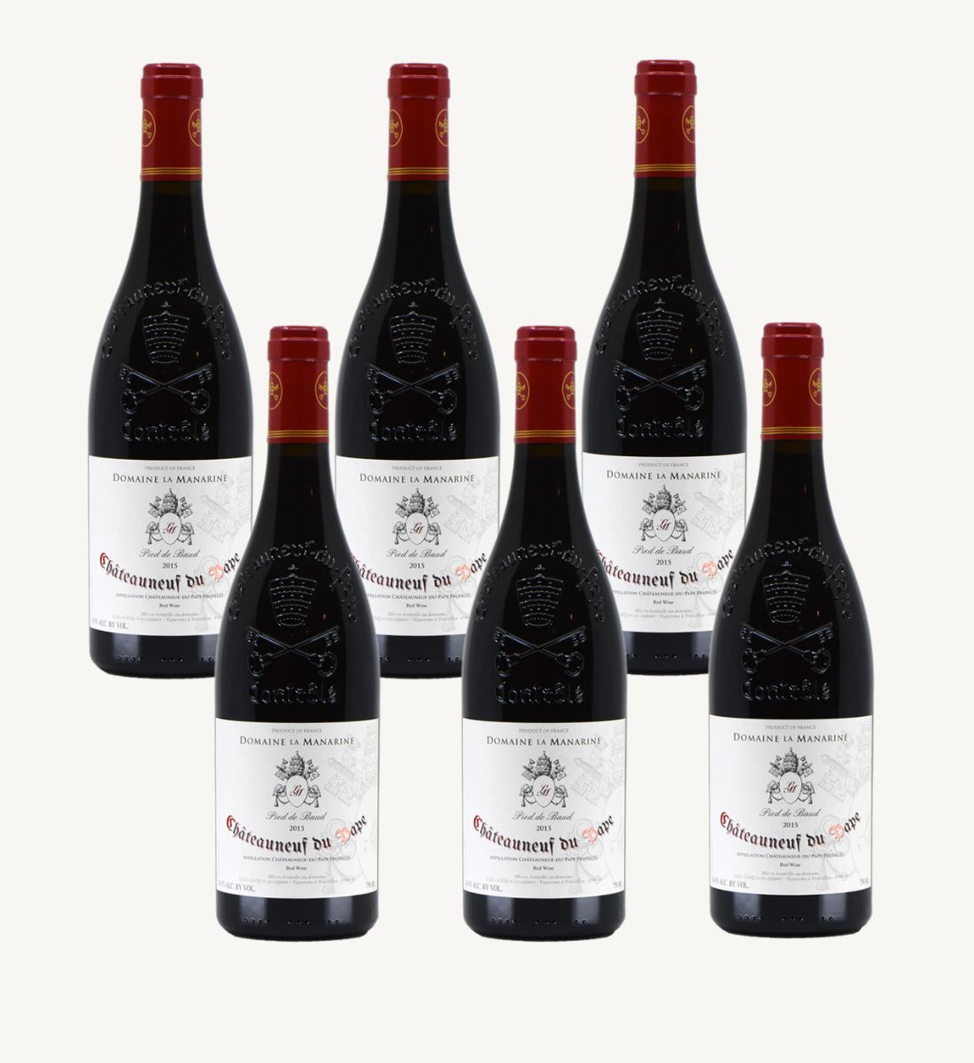 6 bouteilles 75 cl – Châteauneuf du Pape 2022 – Domaine la Manarine