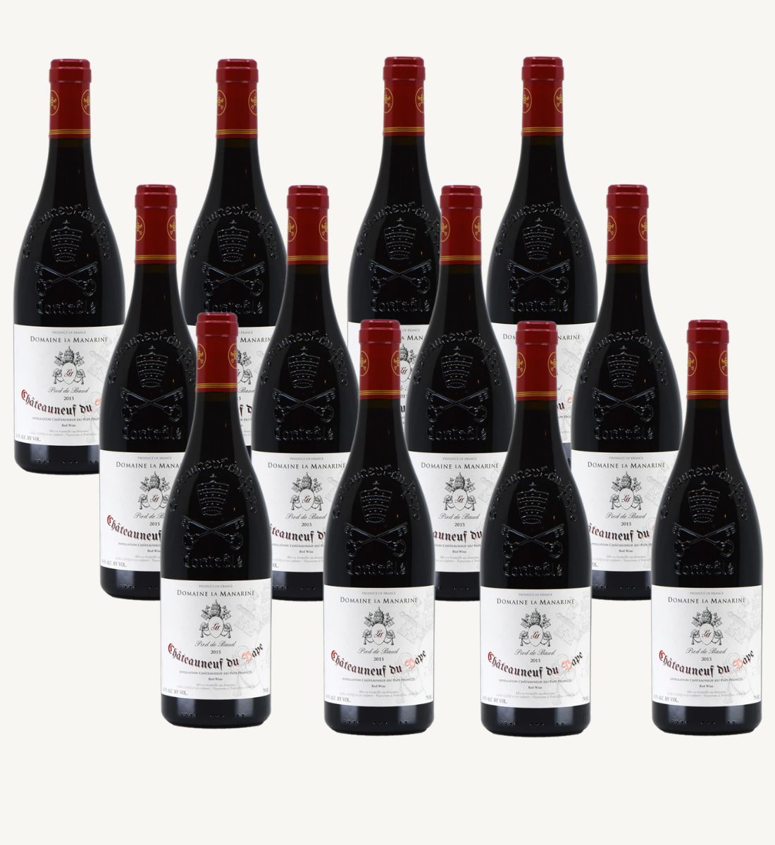 12 bouteilles 75 cl – Châteauneuf du Pape 2022 – Domaine la Manarine